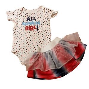 Patriotic outfit 12 month